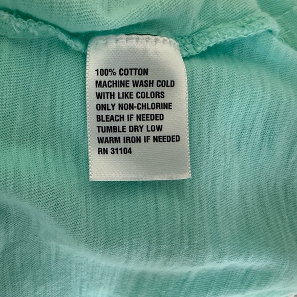 Crown & Ivy Green Relaxed Short Sleeve T-Shirt - Picture 6 of 6